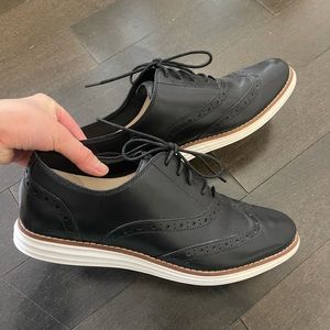 Cole Haan black dressy sneakers